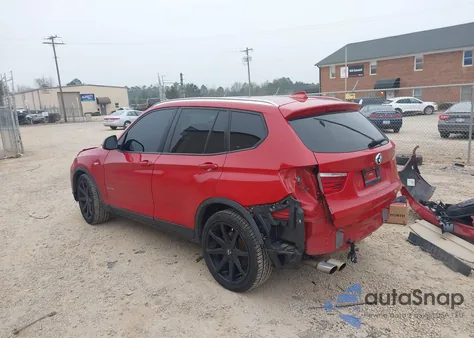 2016 BMW X3 xDrive28I z USA, uszkodzony, nr VIN 5UXWX9C50G0D83273